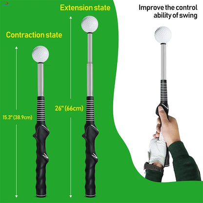 Telescopic Golf Swing Trainer